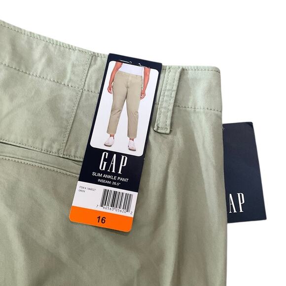 Gap Women’s Slim Ankle Pant Chino Size 16 NWT - Picture 7 of 12